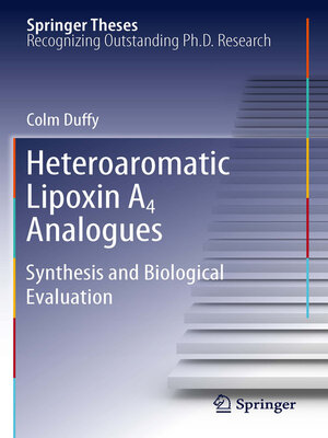 cover image of Heteroaromatic Lipoxin A4 Analogues